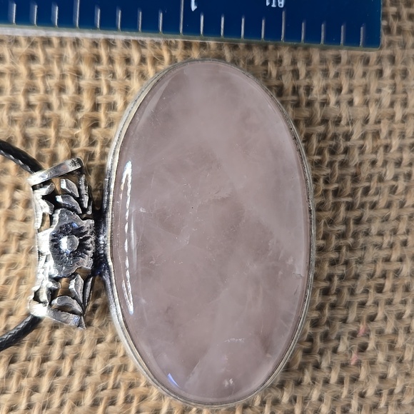 Rose Quartz pendant #175 NWOT - Picture 2 of 5
